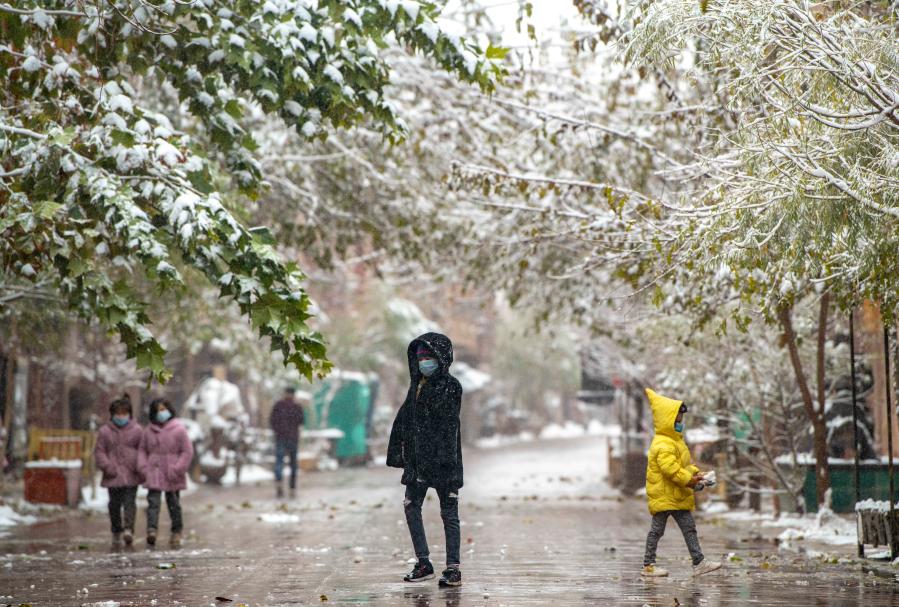 雪落喀什